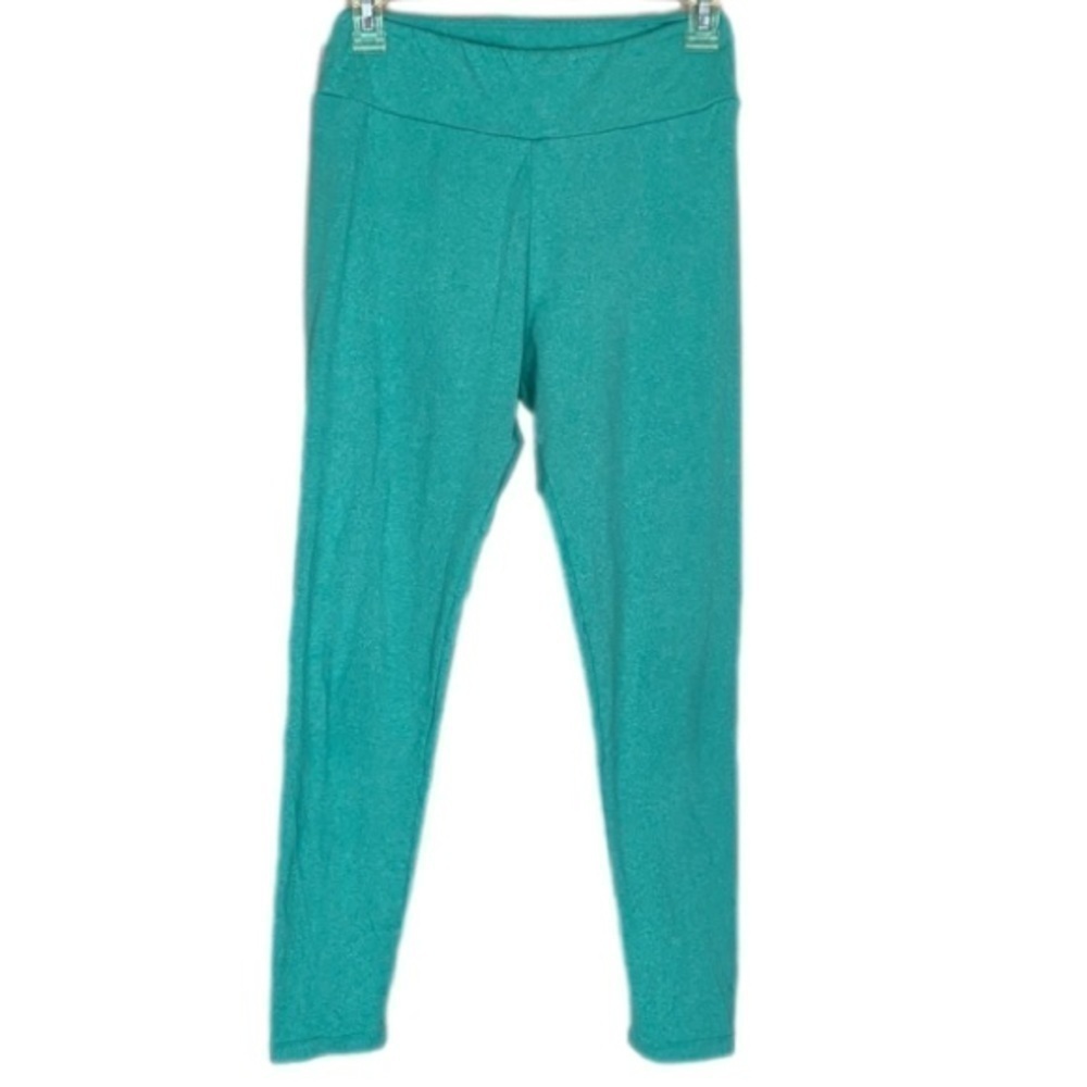 LULAROE Leggings Ankle Super Soft Teal Women Size S-M